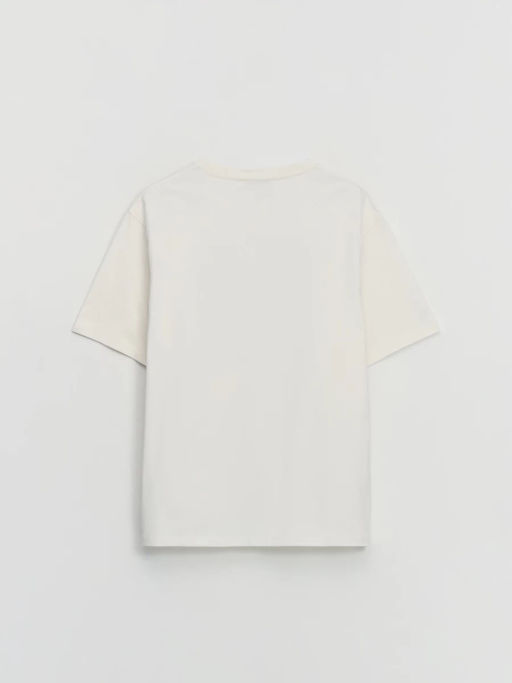 Футболка с нашивкой на груди / Zarina  фото 8