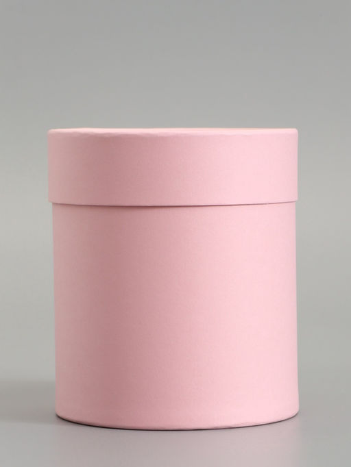 Коробка подарочная, завальцованная, "Розовая", 12 х 12 см