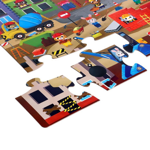 Напольный пазл Большая стройка - Puzzle time фото 4