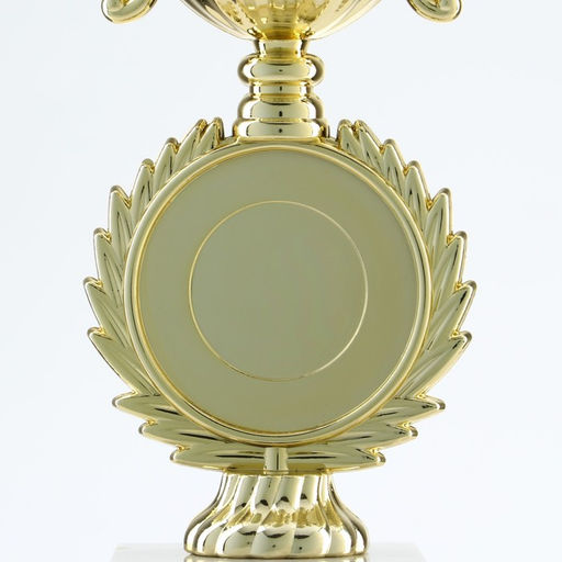 Кубок под нанесение, наградная фигура, золото, подставка камень, 17×9.5×5 см