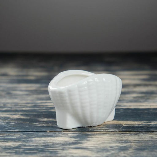 Набор фигурных кашпо для цветов Ракушки, керамика, 6 шт. - Take it easy фото 5