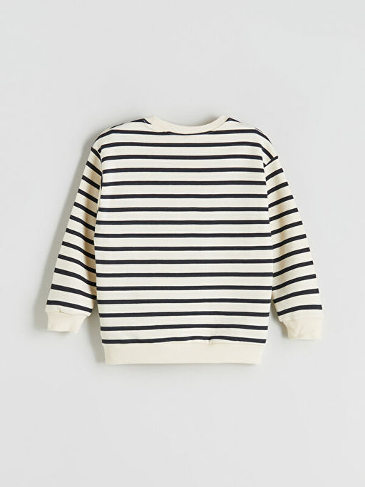 Bisiklet Yaka Erkek ?ocuk Sweatshirt