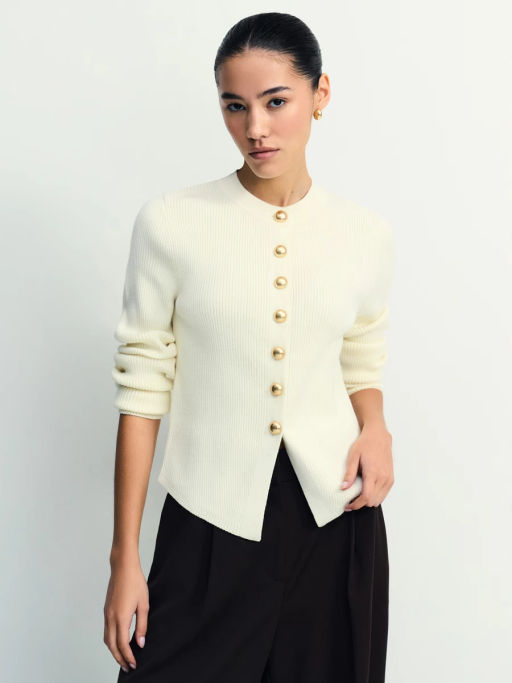 Облегающий джемпер с вискозой в составе / Zarina  фото 5