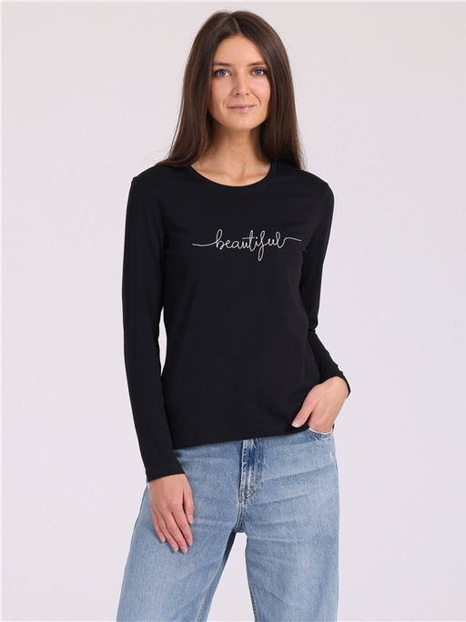 лонгслив 1ЖДЛД3986001 - Апрель фото 3