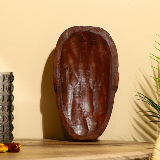 Маска «Ваян», 17×6×30 см, дерево албезия