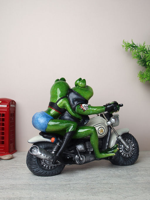 Фигурка Лягушки на мотоцикле 18,5 см / YX89004 /уп 6/ - Галеонтрейд фото 3