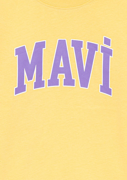 Mavi Logo Bask?l? Sar? Ti??rt  фото 3