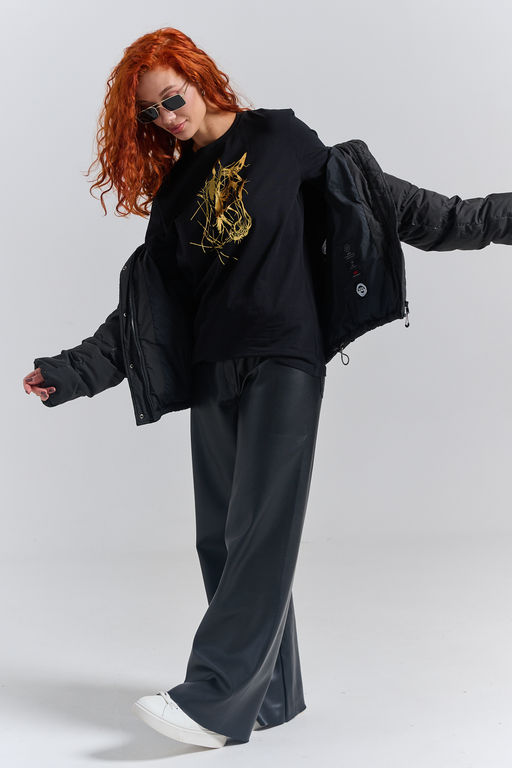 8574 футболка с дл.рукавом унисекс