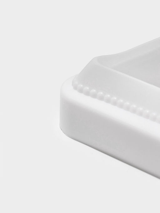 Форма для выпечки и муссовых десертов KONFINETTA Любовь в квадрате, силикон, 11.4?12?4.4 см, белая