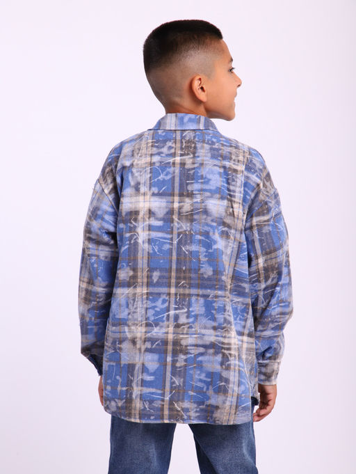 РБ018 Рубашка "Дакота" (голубой)