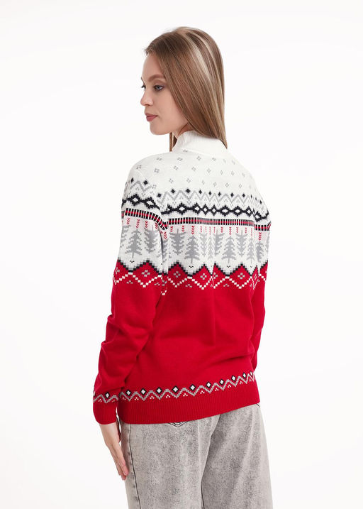 LF15-1205вяз Джемпер жен. Вязанка НГ (ЧЗ)