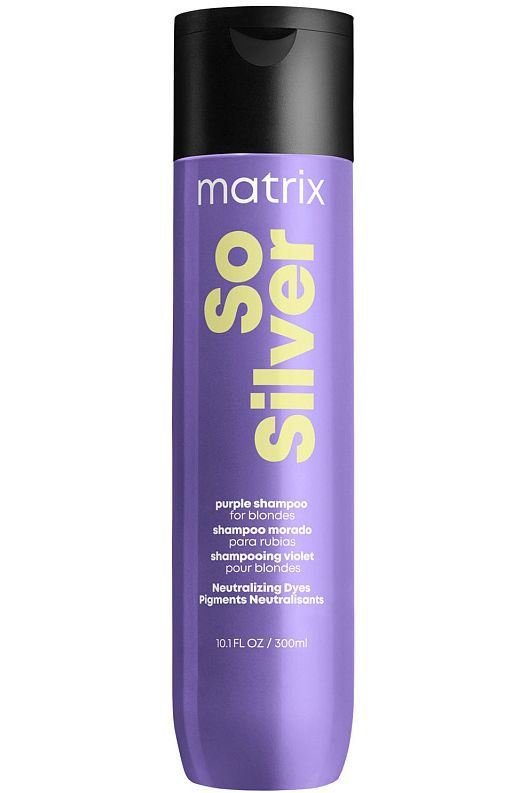 Шампунь нейтрализация желтизны So Silver, 300 мл - Matrix фото 5