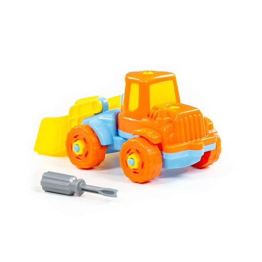 Конструктор-транспорт Погрузчик (20 элементов) (в пакете) - Полесье фото 7