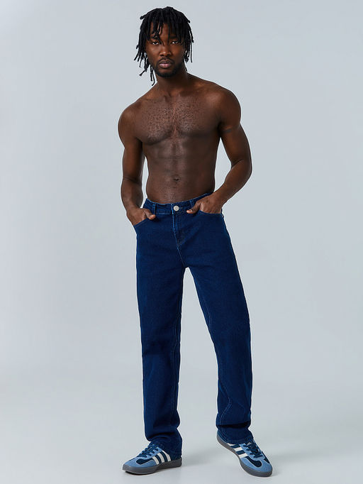 Джинсы прямые мужские темно-синие - Mark formelle фото 3