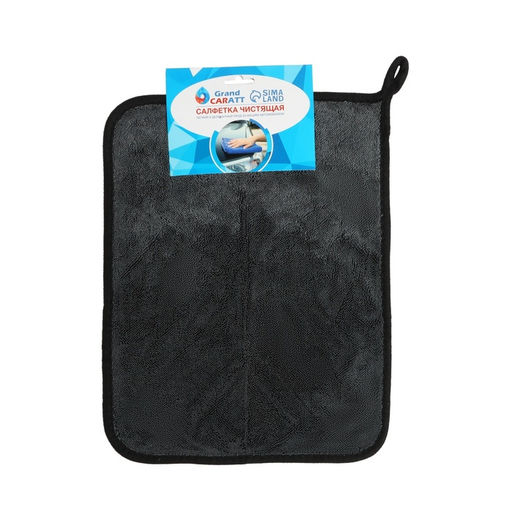 Тряпка для мытья автомобиля, Grand Caratt, микрофибра, 600 г/м², 30×40 cм