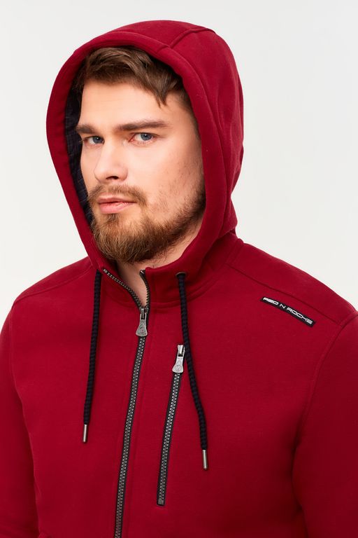 Толстовка мужская 52M-RR-1273 RED-N-ROCKS