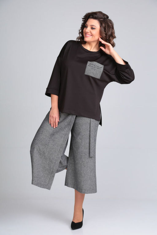 Костюм Michel Chic 1317/1 черный, темно-серый