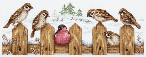 Набор для вышивания PANNA PT-1933 Чужой среди своих 39 х 15 см