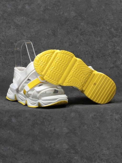 08-PED76-4 WHITE Босоножки (текстиль, стелька натуральная кожа)