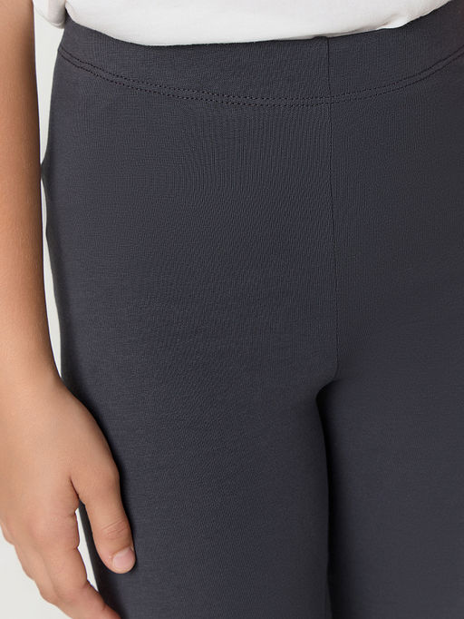 Легинсы для девочек в сером цвете - Mark formelle фото 4