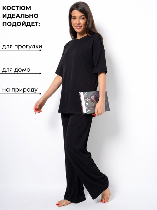 Костюм Фиджи_о835/черный - Ihomelux фото 2