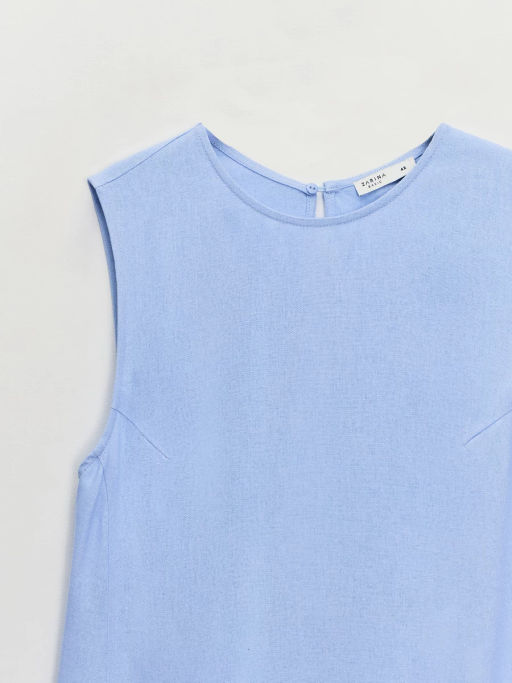 Льняное платье макси ZR2605012902-49 / Zarina