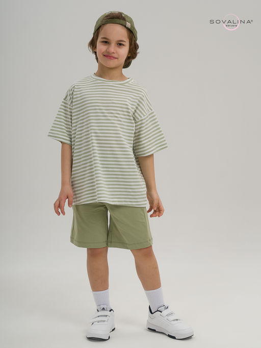 Костюм Light men полоска-шалфей - Sovalina фото 3