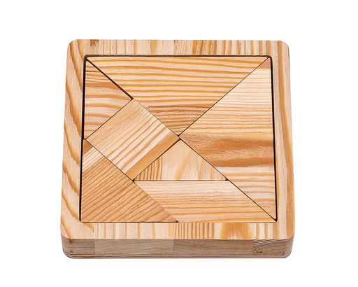 Мировая головоломка Танграм (из массива дерева) - Smiledecor фото 3