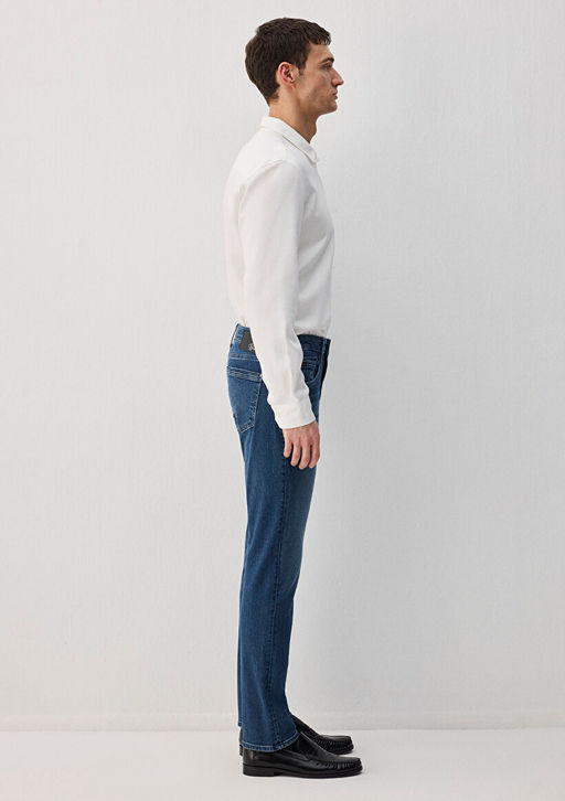 Marcus Lux Black Indigo Mavisi Jean Pantolon  фото 7