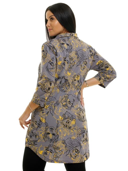 Тэффи туника женская (кофе) - Lovetex фото 9