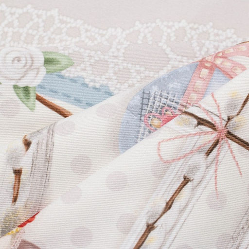 Скатерть Этель Пасхальные Тильды 147х250 см, 100% хл, саржа 190 г/м2  фото 17