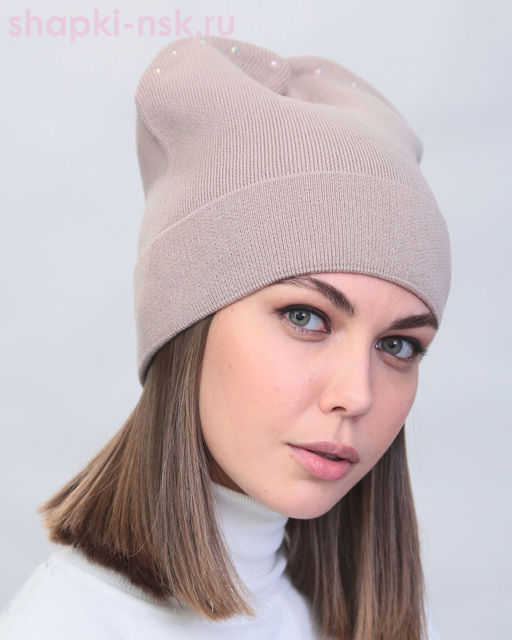 S 711 Шапка с ушками (56-58)