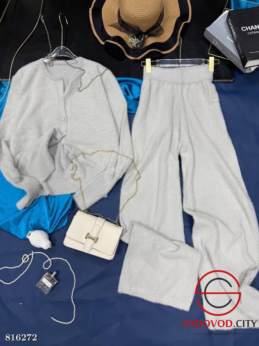 Костюм женский двойка кардиган и штаны - Bruno фото 9