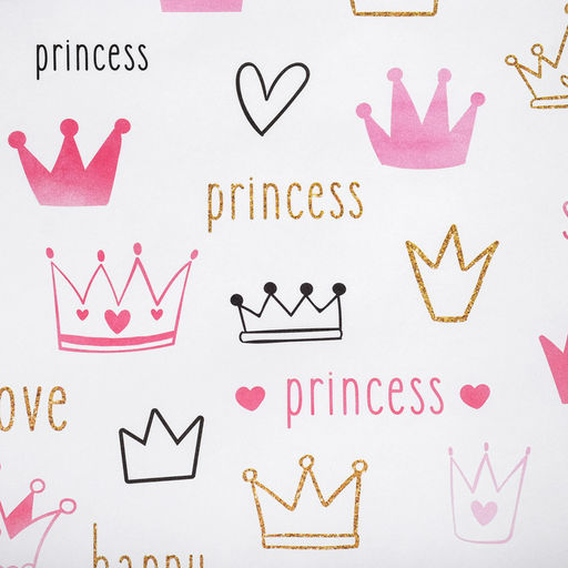 Цена за 10 шт. Бумага упаковочная крафтовая Для девочки, 50?70 см