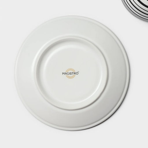 Чайная пара фарфоровая Magistro Hypnose, кружка 230 мл, блюдце 15,5 см  фото 7