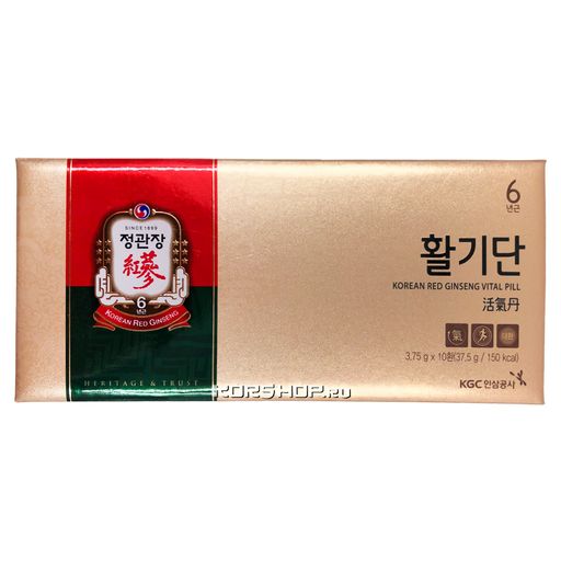 Биологически активная добавка к пище "Жевательные драже из корня корейского женьшеня", Корея, 37,5 г Акция