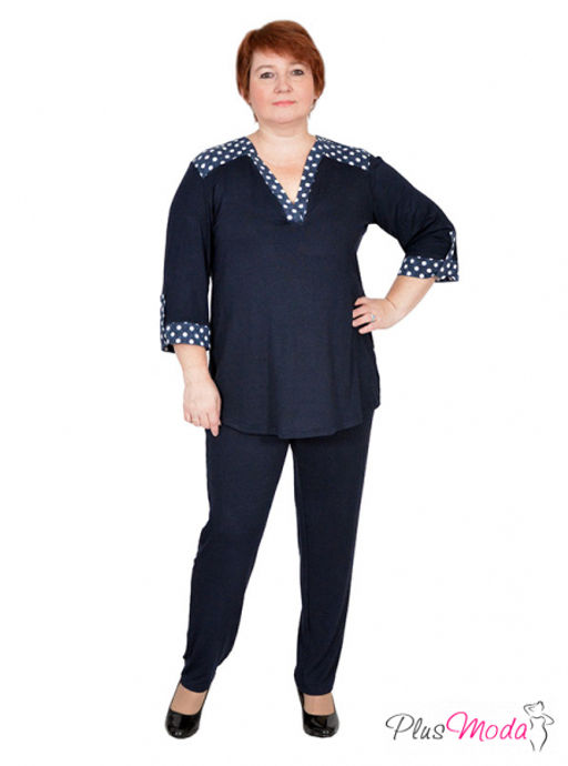 Туника Модель №197 размеры 44-80 - Plusmoda фото 6