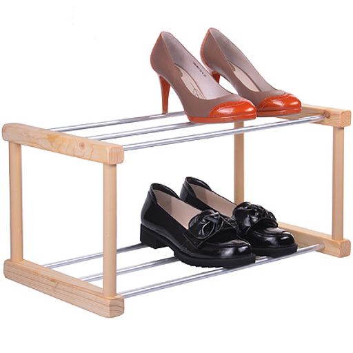 8902-2 Подставка для обуви Мини3 ОРЕХ (х4) - Mayer&boch фото 3