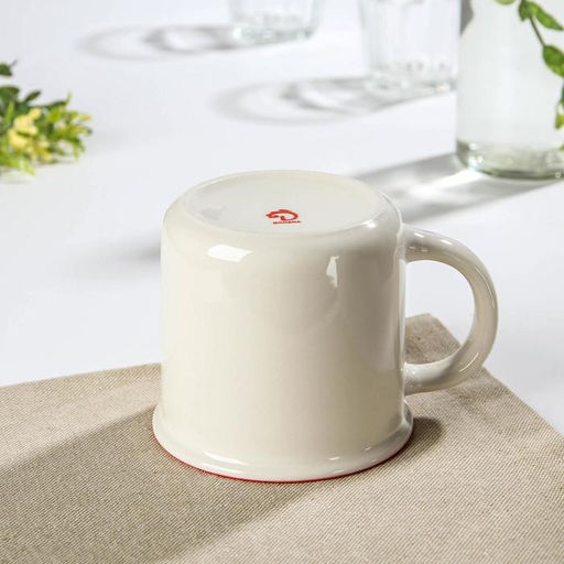 Кружка фарфоровая Доляна 14 февраля. Сердце, 370 мл, цвет белый  фото 4