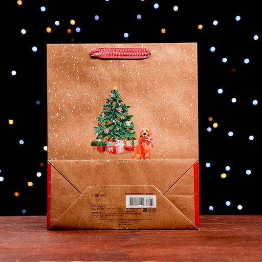 Пакет подарочный Встречаем Новый Год 26 х 32 х 12 см - Simaland фото 2