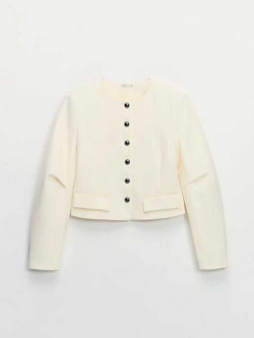 Приталенный однобортный жакет / Zarina