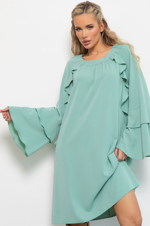 Платье Аризона (мятный) - Эльза фото 2