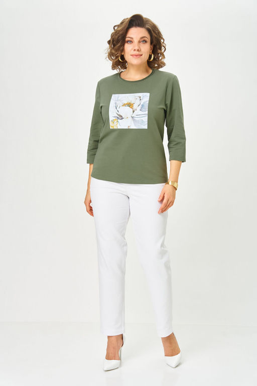 Джемпер Rumoda 2282 зеленый  фото 8