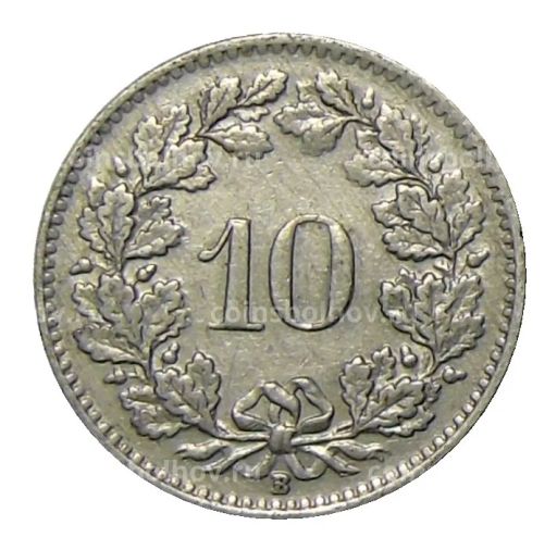 10 раппенов 1947 года Швейцария