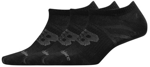 New balance / Носки (набор) UNISEX FLAT KNIT NO SHOW SOCK 3 PAIR черные  фото 2