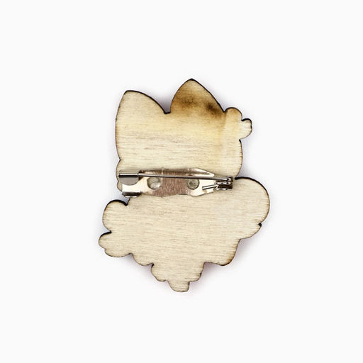 Цена за 20 шт. Значки деревянные Аниме в шоубоксе, 20 шт.