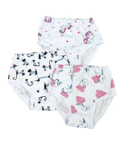 Комплект трусы для девочки-3 шт., Т-11