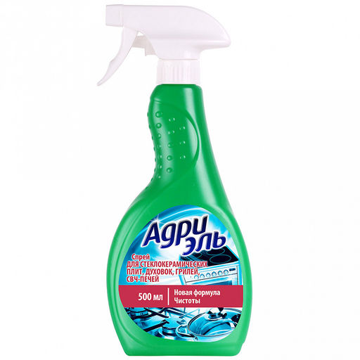 Спрей для чистки плит "Адриэль" 0,5л (Россия)