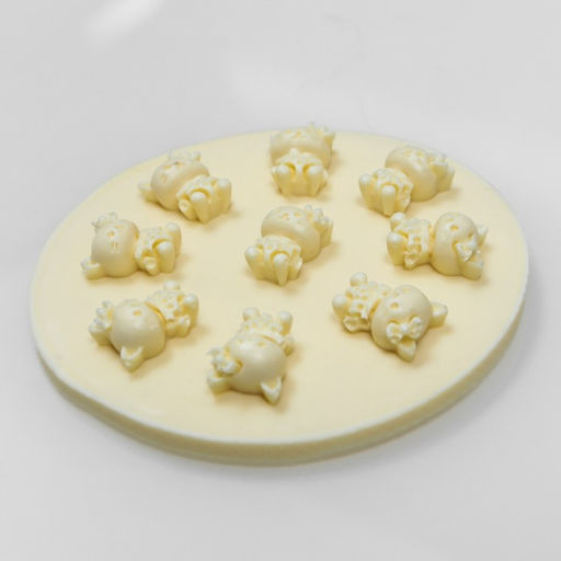 Молд силикон "Кошечки" 1,9х1,4х1,2 см