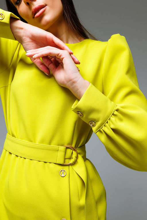 Платье Lars Style 847/2 лимонный